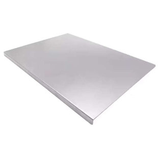 Premium Stainless Steel Cutting Board, 11.8 x 15.7 inches | 100% Antibacterial | Easy Clean, Dishwasher Safe | Durable 1 mm Thickness, Sleek Silver Finish | Ideal for Food Preparation in Kitchen & Cooking Enthusiasts