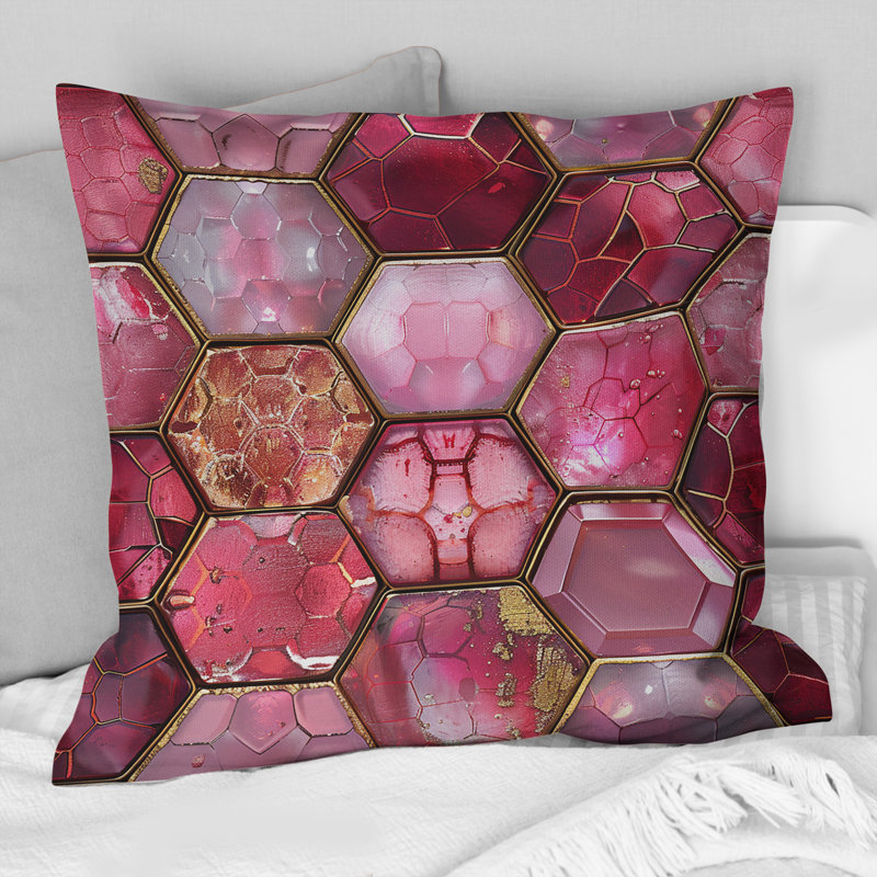 Coussin décoratif Glam Octagon - Glam, H 16 po x l 16 po