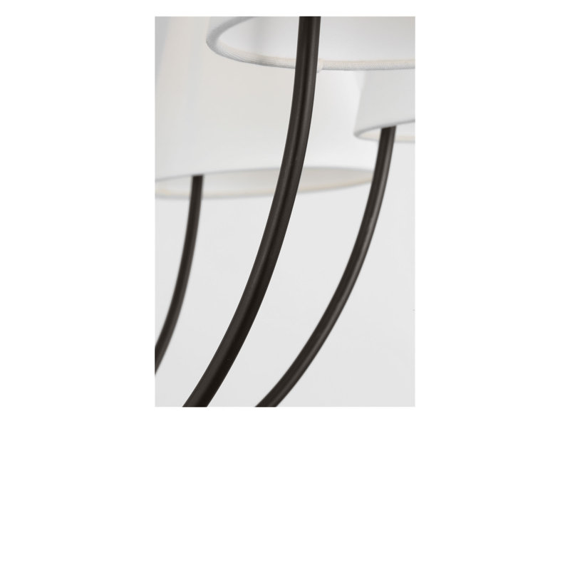 Reyes 12-Light Chandelier, 123.63" H x 40" W  x 40" D, Aged Iron