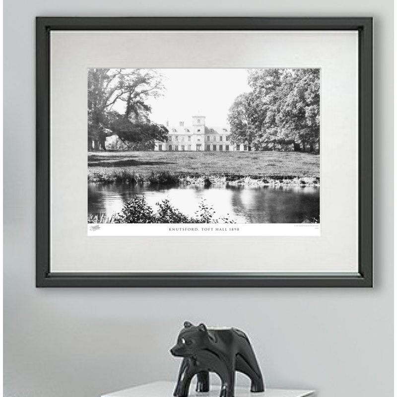 Knutsford, Toft Hall 1898 - Single Picture Frame Print, 45cm H x 60cm W x 2.3cm D