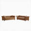 Canapé 3 places + 3 sièges avec canapé en bois massif et pieds en bois-617907550