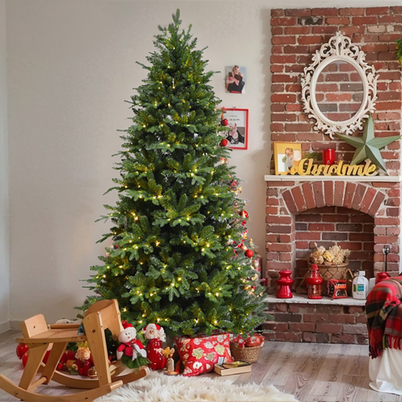 Arbre de Noël 7 pi pré-éclairé