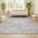 Tapis gris Modern Modern