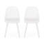 Mobilier d'extérieur blanc en polypropylène - Stable``