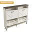 Armoire de rangement à chaussures avec portes réglables-734072080-715108203