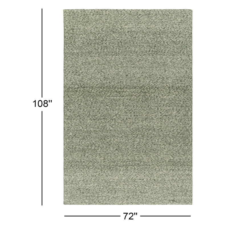 Tapis rectangulaire en laine Taro, Rectangle 6 pi x 9 pi