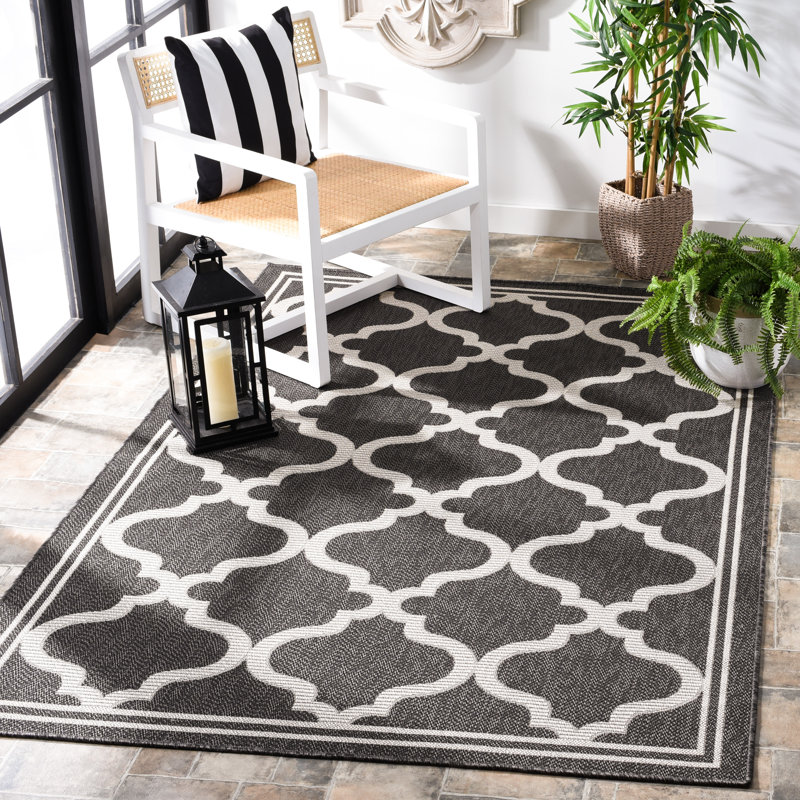 Tapis d'intérieur / extérieur lavable à la machine Bermuda Performance, Rectangle 9 pi x 12 pi