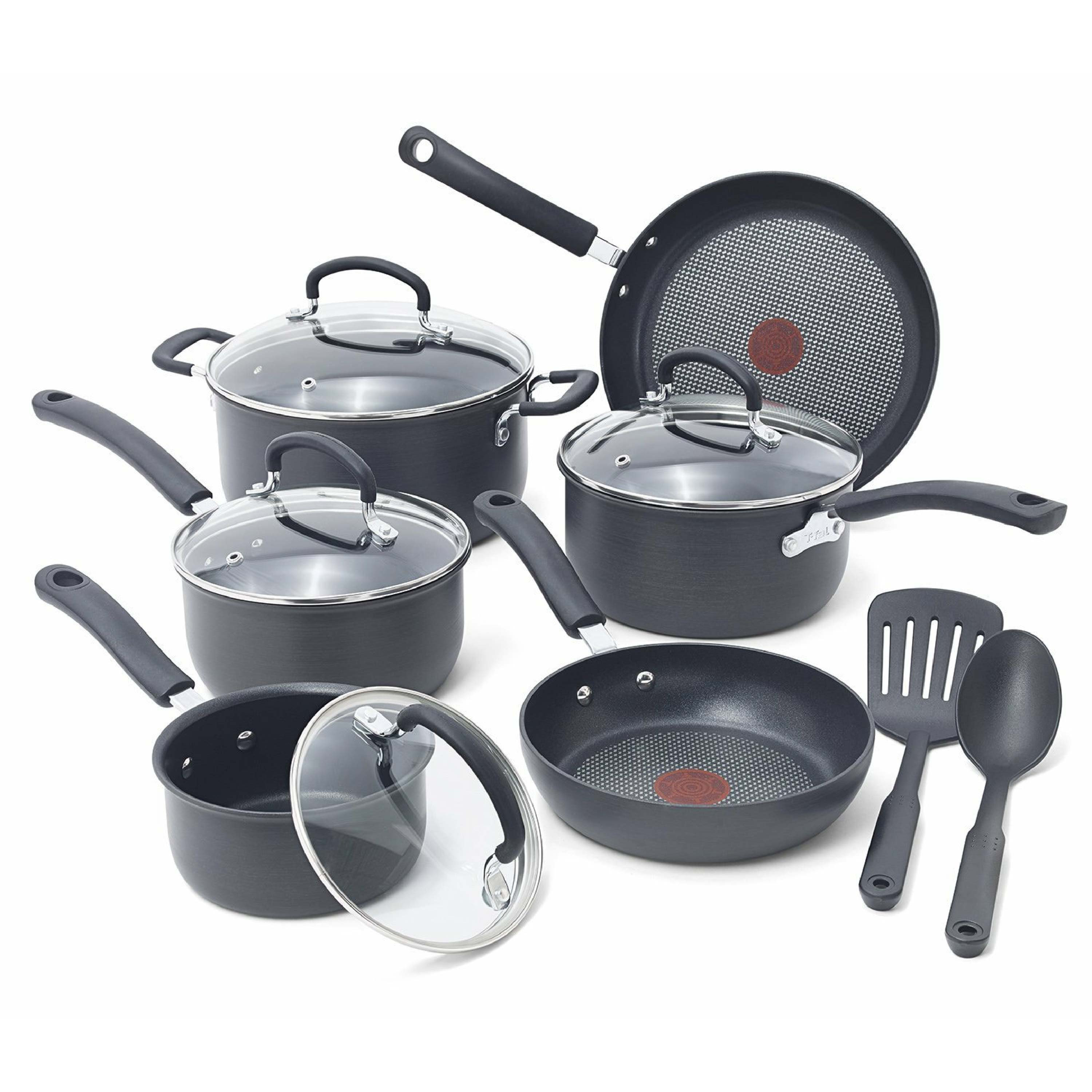 T-fal Ultimate Hard Anodized Nonstick 2 Piece Fry Pan Set 8, 10