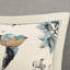 Couette Queen - 7 pièces, sergé de coton, motif feuilles et oiseaux, couette, 2 taies d'oreiller, 3 coussins décoratifs, 1 housse de couette lavable à la machine.