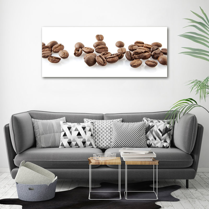 Coffee Beans - Wrapped Canvas Print