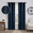 Kinlaw Textured Thermal Polyester Light Filtering Room Darkening Curtain Pair-123858026-71467860