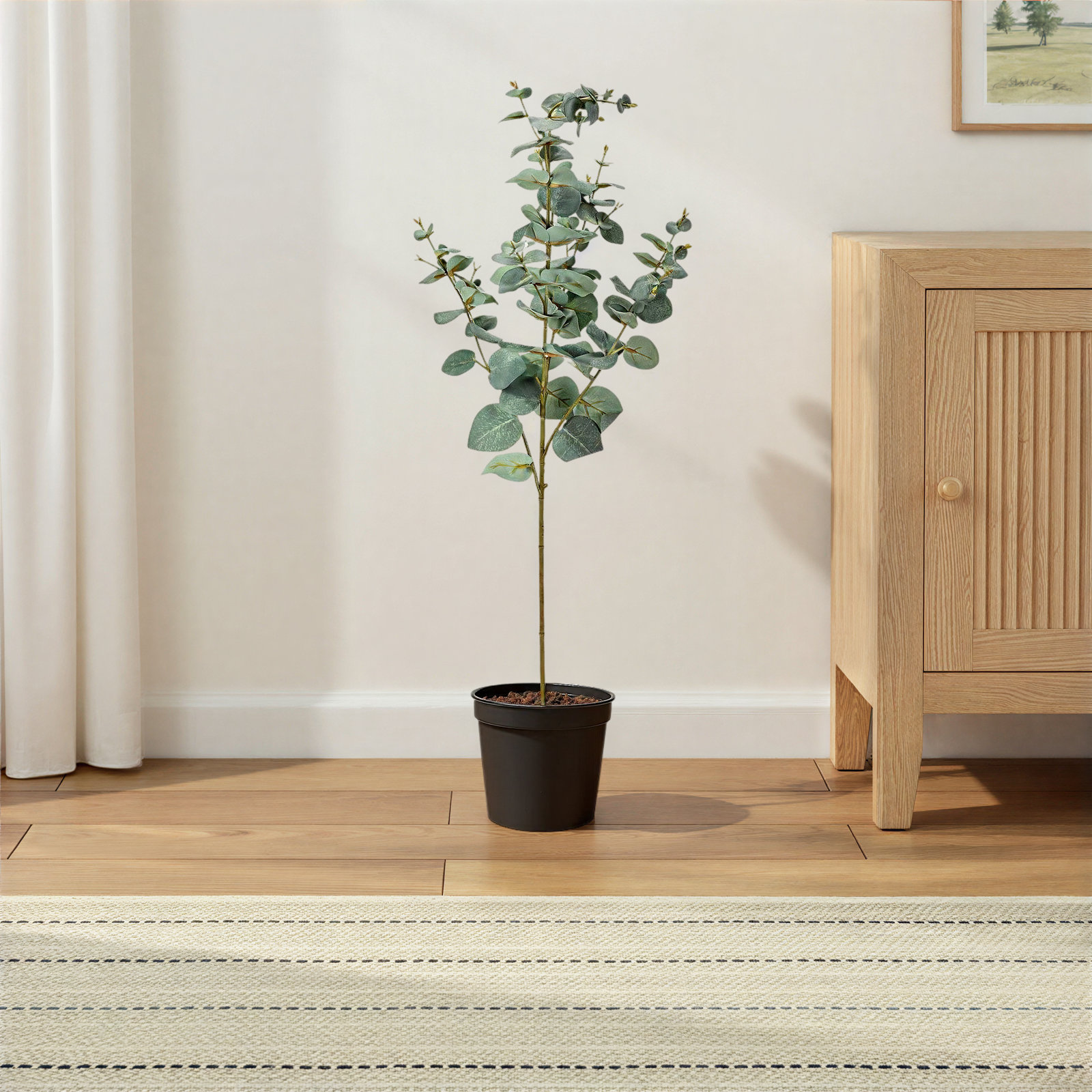 38'' Faux Eucalyptus Spray Stem