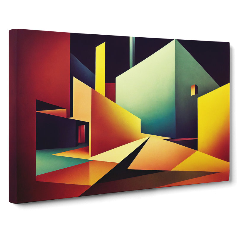 Spectacular Abstract Art - Wrapped Canvas Print, 35cm H x 50cm W x 3cm D