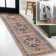 Sarok Ornate Medallion Machine-Washable Beige/Blue Rug
