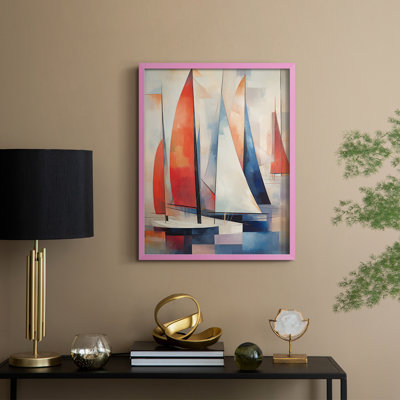 NAUTICAL Series CDXXX Framed Print - Solid Wood