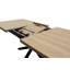 Anteaus Extendable Metal Base Dining Table