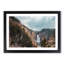 Lower Falls in the Rocky Mountains - Picture Frame Painting Print-55577489-55577488