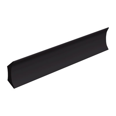 Bandes en caoutchouc 1/8 po # 44 couleur noir 9 pi de long