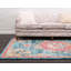 Tapis oriental bleu / rouge / jaune en polypropylène tissé à la machine Pennylane-654006497