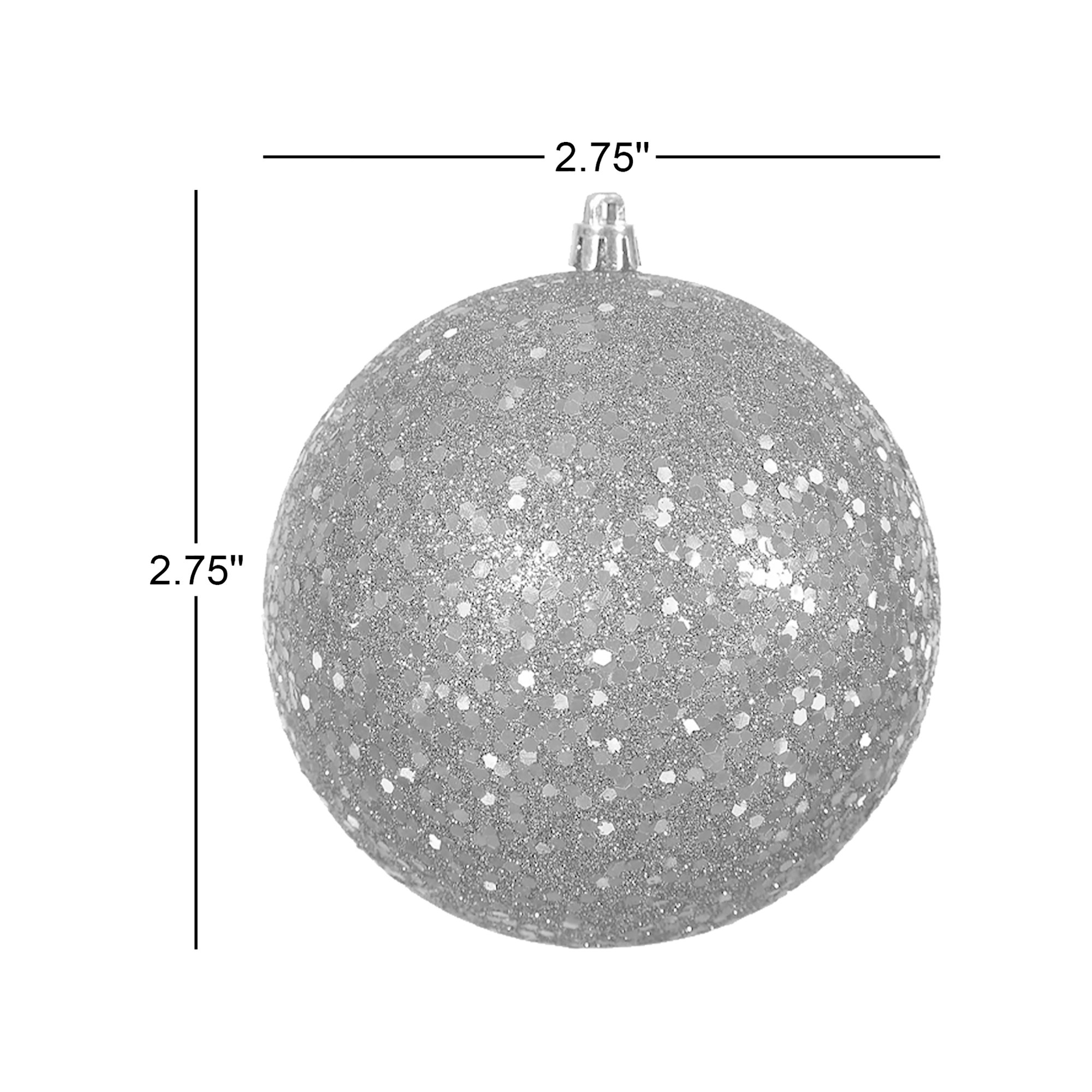 Holiday Décor Ball Ornament, Rose Gold