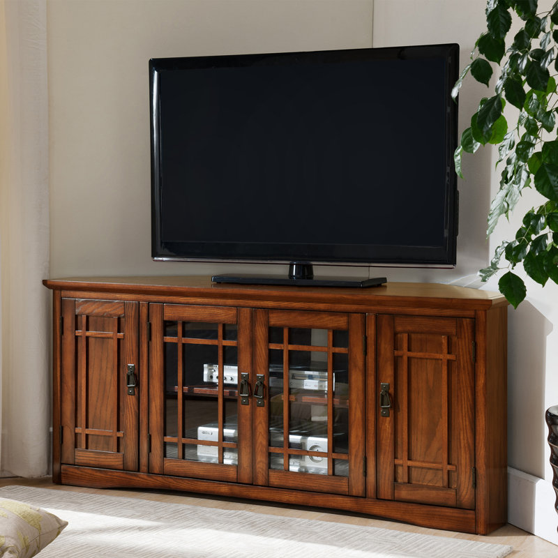 Arlissa Unfinished Corner TV Stand for TVs up to 60"