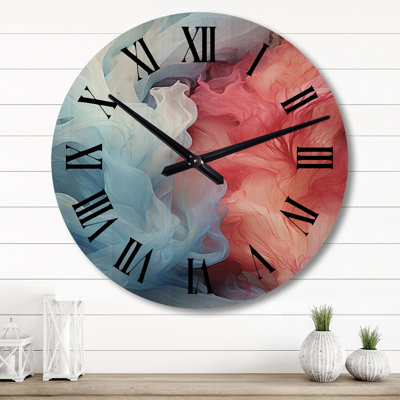 Horloge murale en bois massif Ilidio