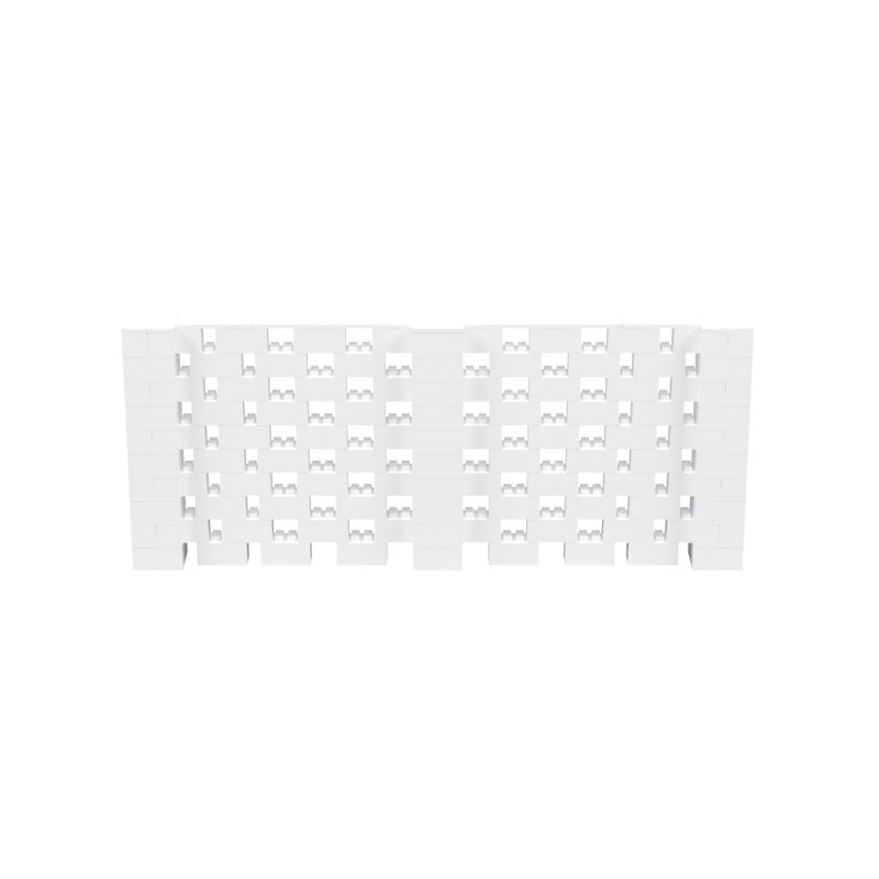 Ensemble mural Everblock, Blanc, H 60 po x l 144 po x P 12 po