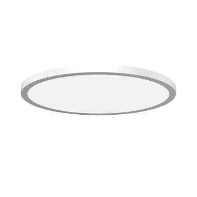 Plafonnier encastré rond à intensité variable sélectionnable 5-CCT, 2700K / 3000K / 3500K / 4000K / 5000K
