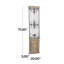 Décoration murale en bois et métal H 71 po Christos