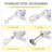 HomCom 5 Speed 0.8 Quarts Hand Mixer
