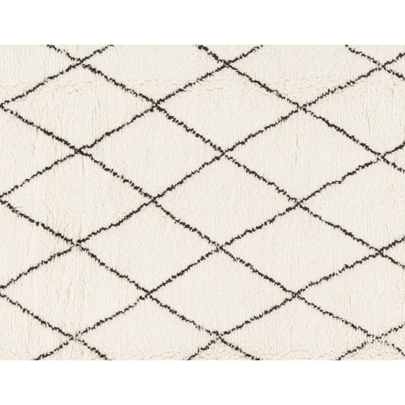 Moroccan Hand Knotted Wool Geometric Area Rug, Rectangle 12' x 15'