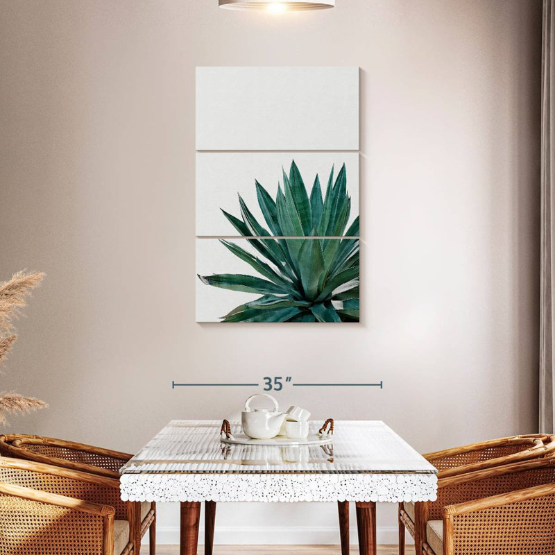 Cactus Harnek Agave, H 23 po x l 14 po