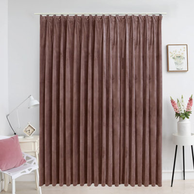 Kattie Blackout Curtain Single Panel
