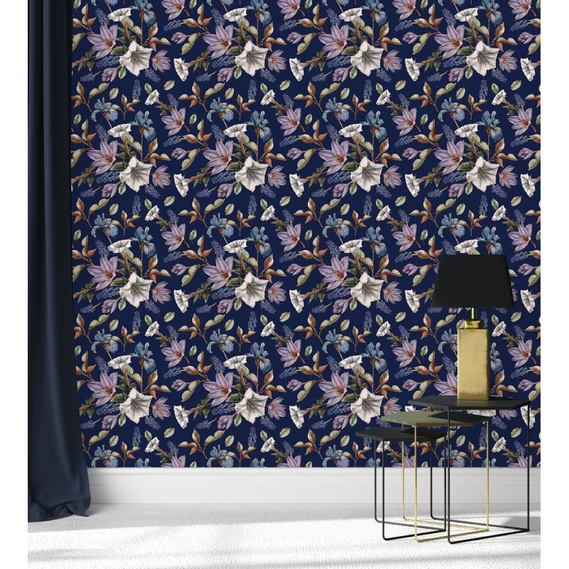 Floral Tile, 2.08' W x 10.42' L