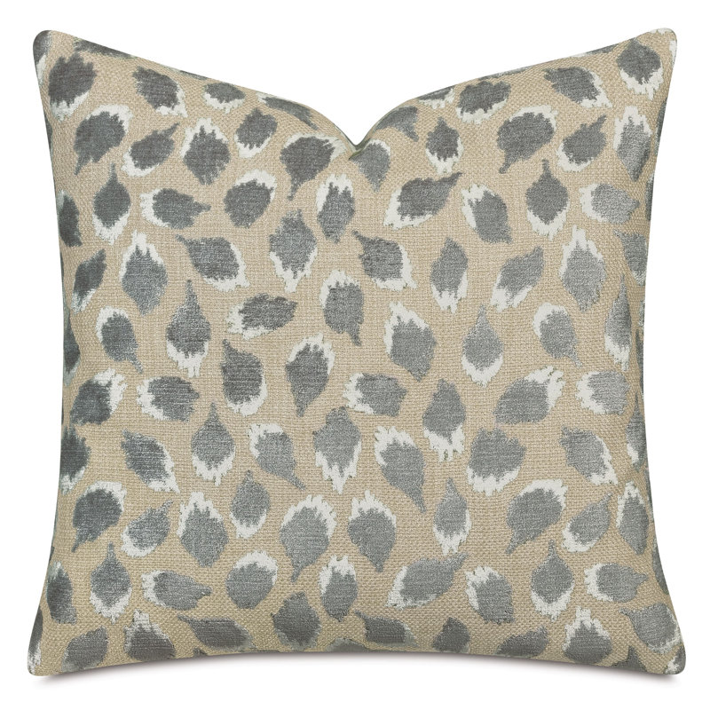 Square Pillow Cover & Insert, Silver