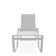 Holna Outdoor Rust-Resistant Metal Chaise Lounge