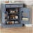 [Provided Assembly Video] TOPMAX Modern Freestanding Kitchen Pantry, Dining Room Cabinet, Coffee Bar Cabinet with Drawer, 2 Adjustable Shelves and 2 Door Shelves, Suitable for Dining Rooms, Kitchens, Grey-1505524708