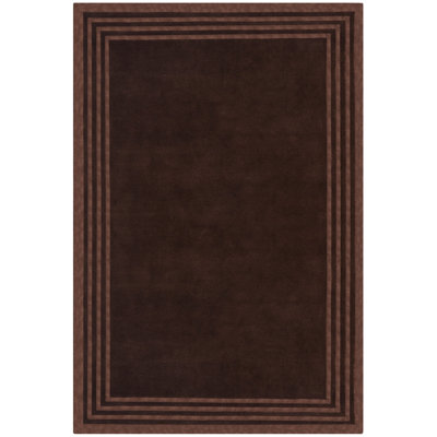 Ralph Lauren Ellington Border Wool, Viscose Geometric Rug