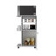 Chariot de cuisine polyvalent avec armoire spacieuse et roulettes lisses-519748299