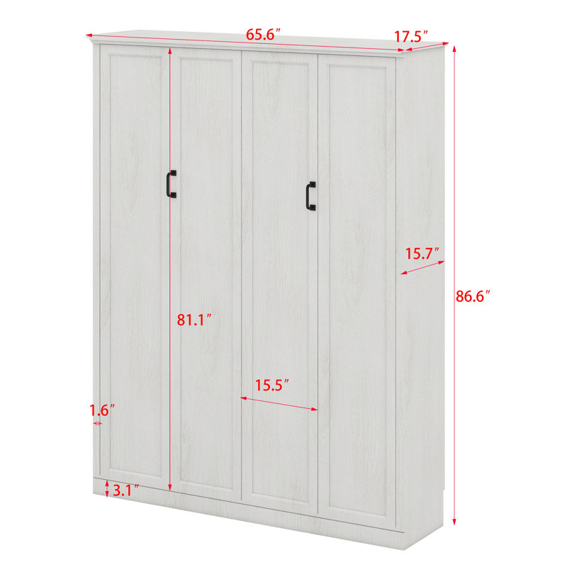 Half Self-Close And Open Murphy Bed