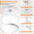 Disheka LED Flush Mount