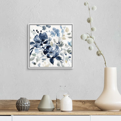 " Indigo Garden II " Painting Print