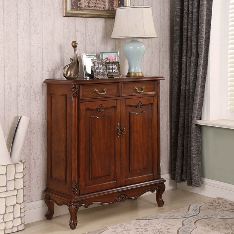 Banc de rangement Cherry, H 44,09 po x l 31,5 po x P 15,75 po