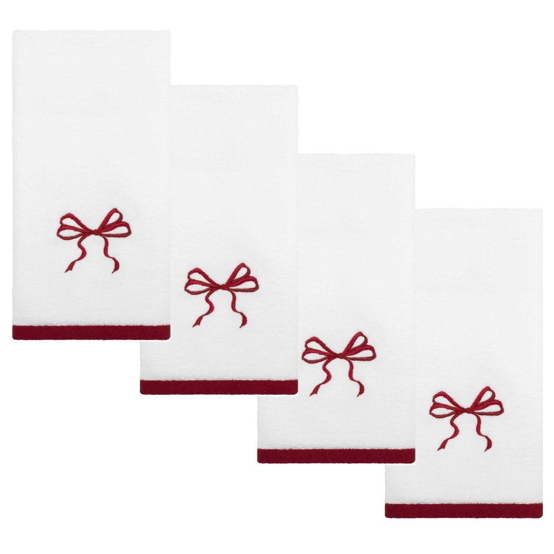 Lefton 4-Pack Fingertip Towel Set, Fingertip Towels - 4 Pack