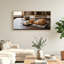 Ensemble de 1 tableau sur toile représentant une scène de petit-déjeuner-129281388-129281384