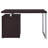 Cappuccino 3-Drawer Reversible Office Desk-1851239073