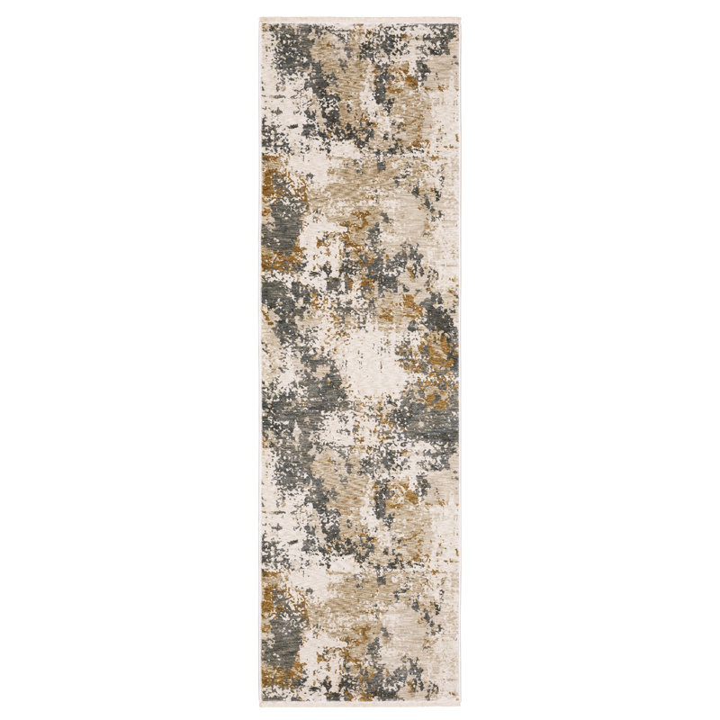 Tahli Abstract Indoor Rug, Runner 2'3" x 7'6"