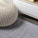 Asal Haze Solid Low-Pile Gray Rug