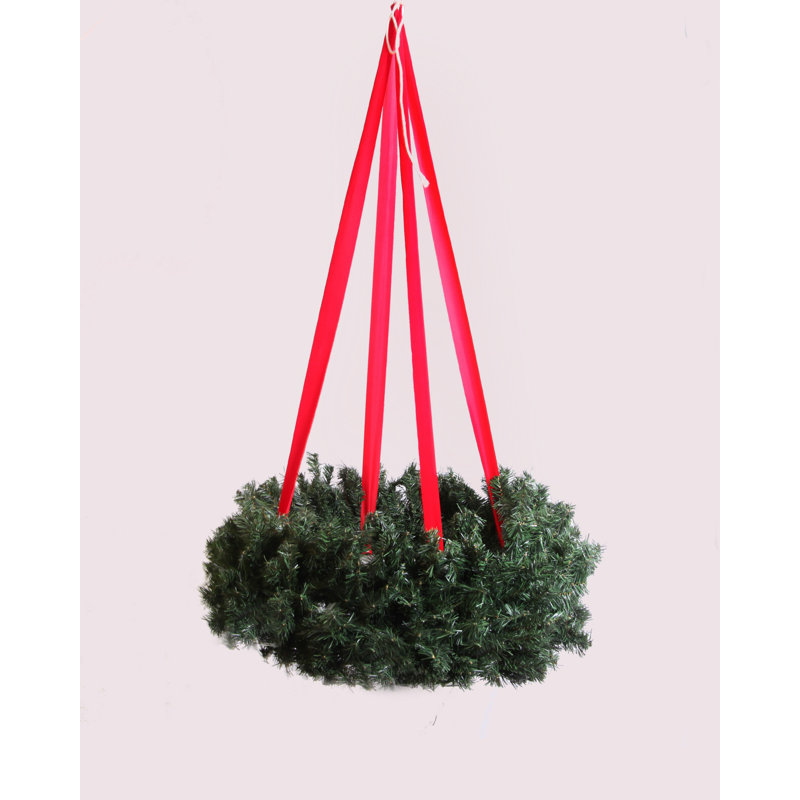 Couronne en pvc 52 po suspendue panier, 48 po