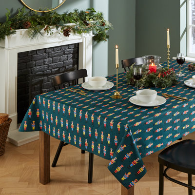 Christmas Nutcracker Cotton Table Cloth